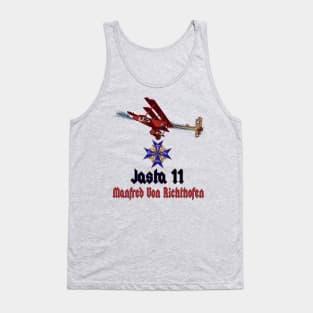 Red Baron - Blue Max - Front and Back Tank Top